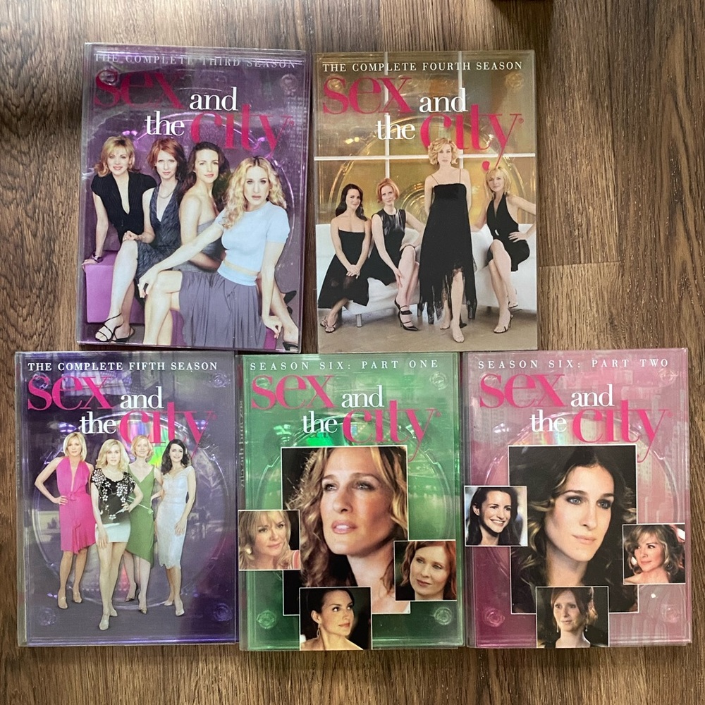 Sex and the City DVDs Seasons 3-6